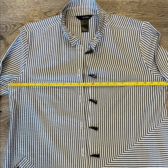 Ali Miles Striped Tunic Size L - Picture 6 of 7